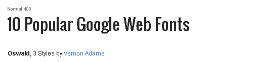 Olwald Web Font